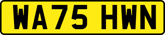 WA75HWN