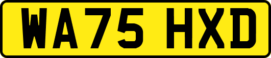 WA75HXD