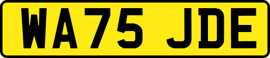 WA75JDE