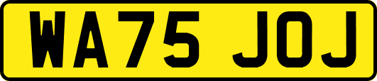 WA75JOJ