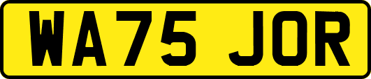 WA75JOR