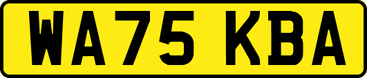 WA75KBA