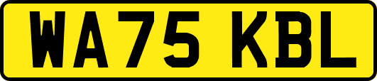 WA75KBL
