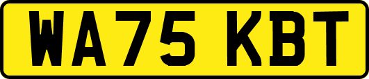WA75KBT