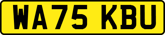 WA75KBU