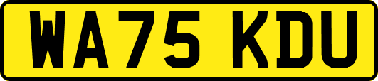 WA75KDU