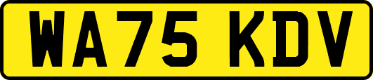 WA75KDV