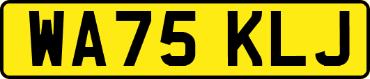 WA75KLJ