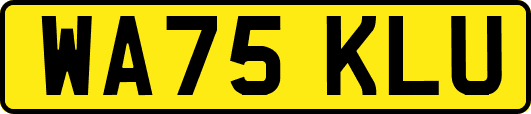 WA75KLU