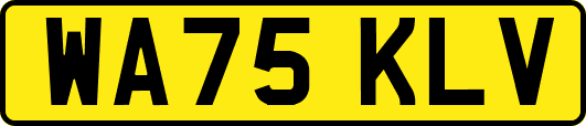 WA75KLV