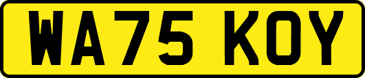 WA75KOY