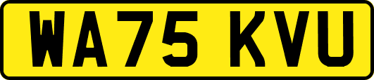 WA75KVU