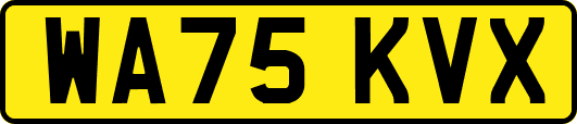 WA75KVX