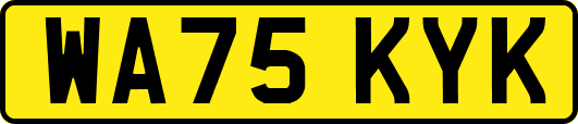 WA75KYK