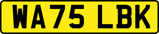 WA75LBK