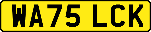 WA75LCK