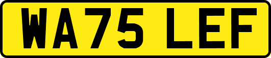 WA75LEF