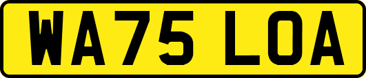 WA75LOA