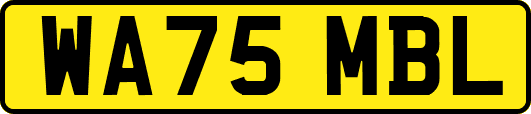 WA75MBL