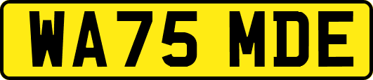 WA75MDE