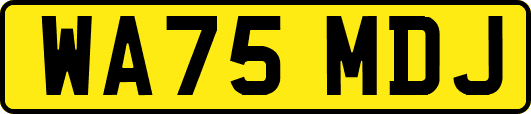 WA75MDJ