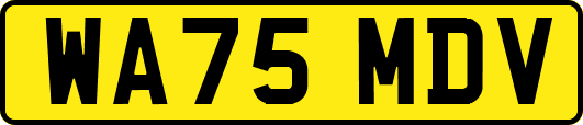 WA75MDV