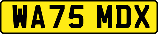 WA75MDX