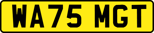 WA75MGT