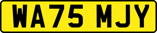 WA75MJY