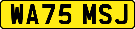 WA75MSJ