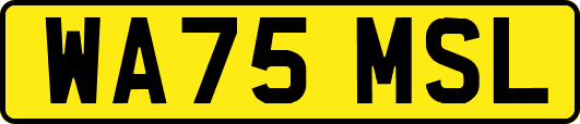 WA75MSL