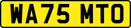 WA75MTO