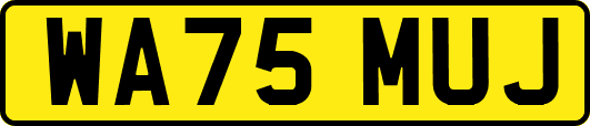 WA75MUJ