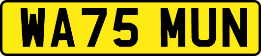 WA75MUN