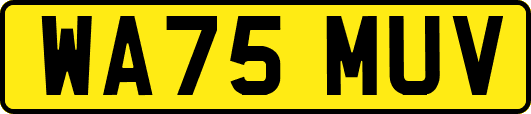 WA75MUV