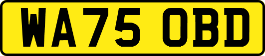WA75OBD