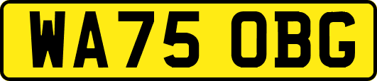 WA75OBG
