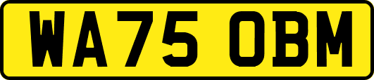 WA75OBM