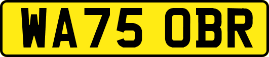 WA75OBR