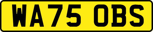 WA75OBS