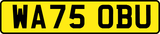 WA75OBU