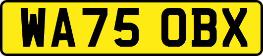 WA75OBX
