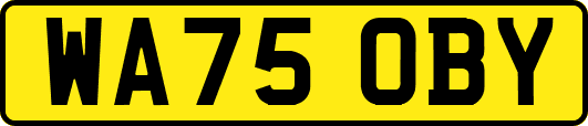 WA75OBY