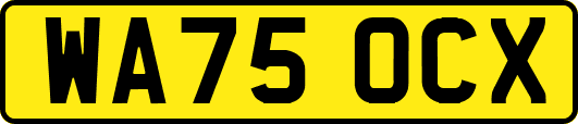 WA75OCX
