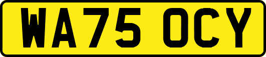 WA75OCY