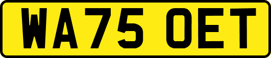 WA75OET