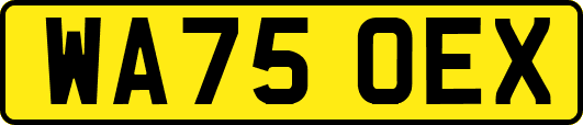 WA75OEX