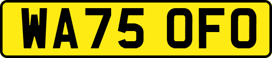 WA75OFO