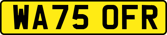 WA75OFR
