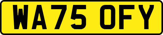 WA75OFY